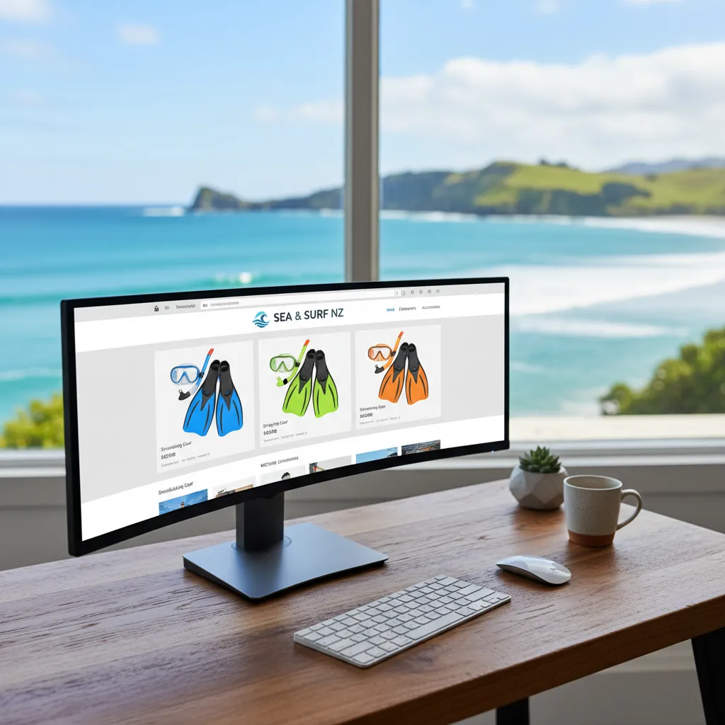 Online shopping for snorkel gear in New Zealand