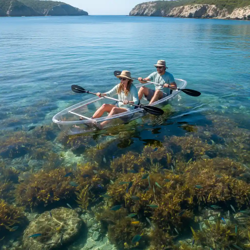 Clear Kayak experience at Goat Island