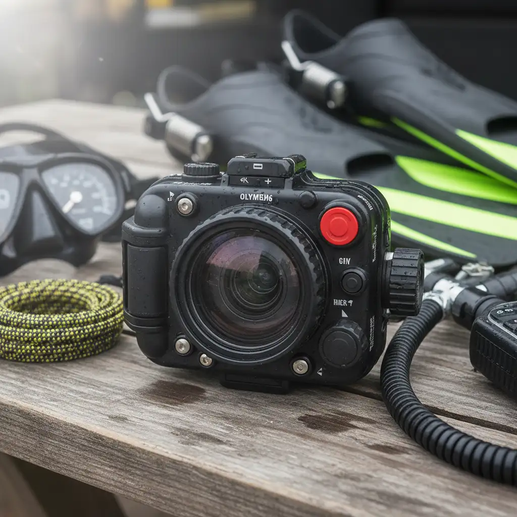 Olympus TG-6 underwater camera rental housing