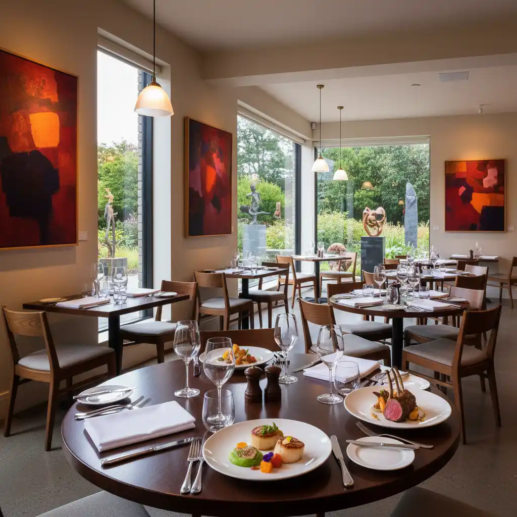 Dining at Rothko Restaurant Matakana