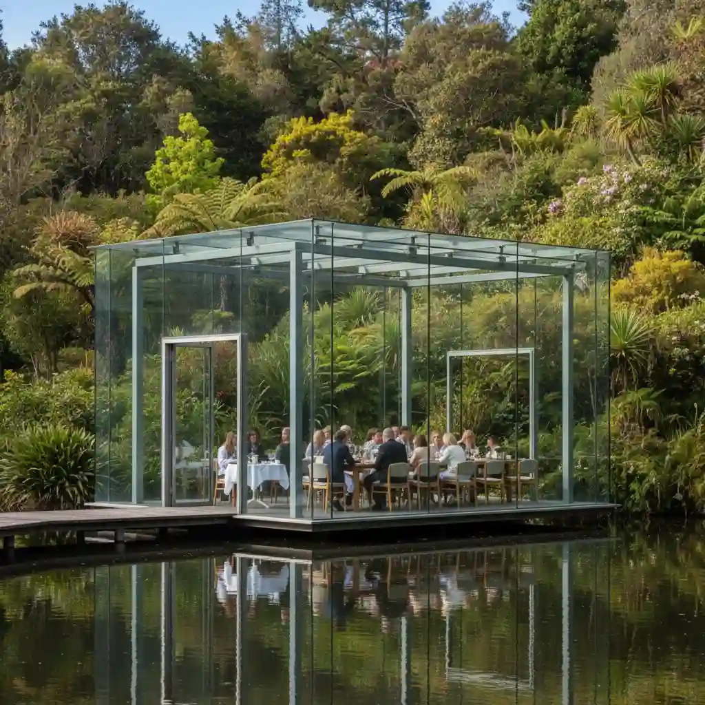 Brick Bay Wines Glass House architecture