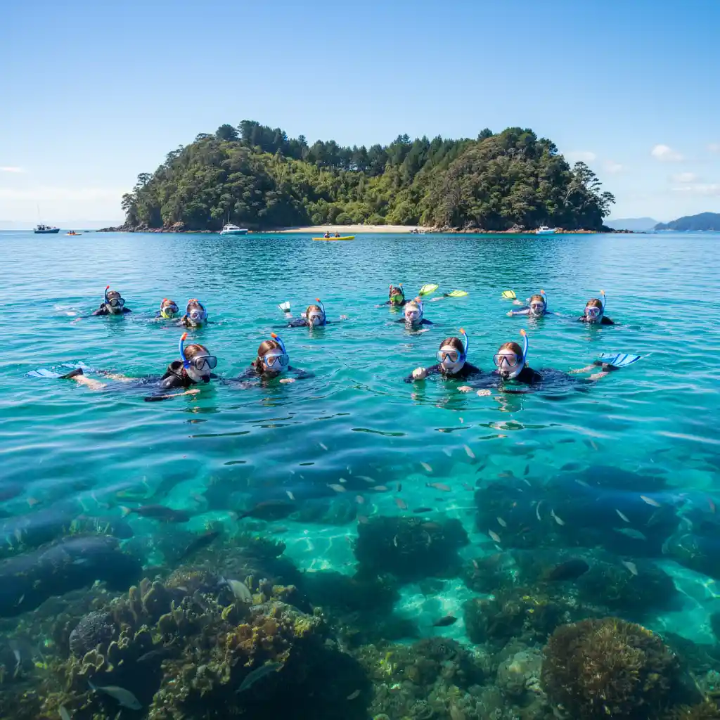 Snorkeling at Goat Island Marine Reserve