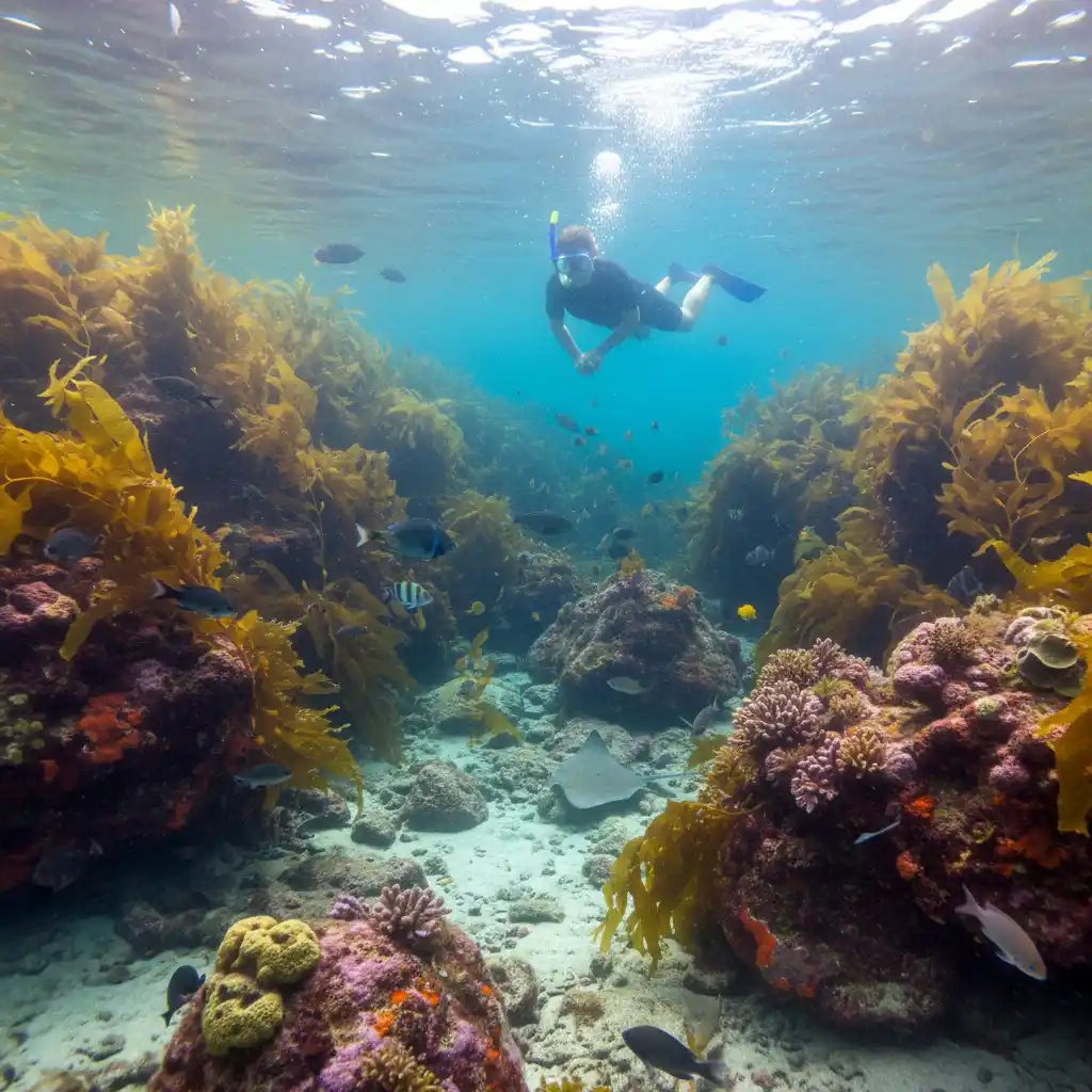 Snorkeling at Goat Island Marine Reserve
