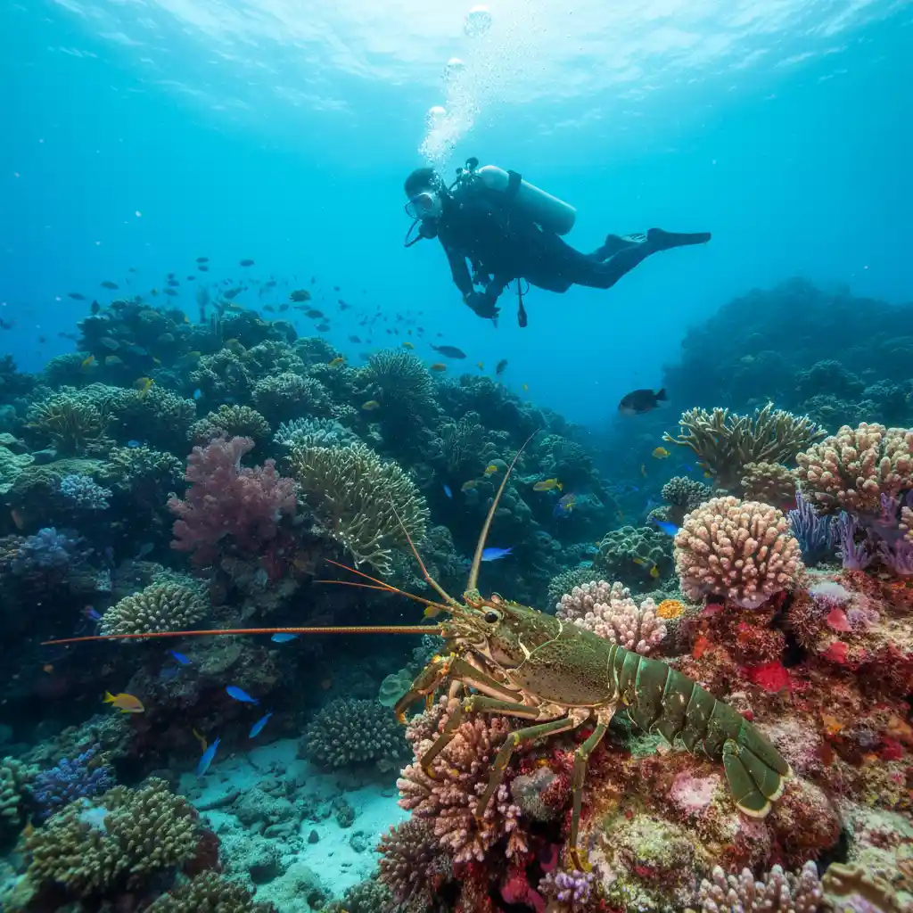 Diving at Poor Knights Islands Marine Reserve
